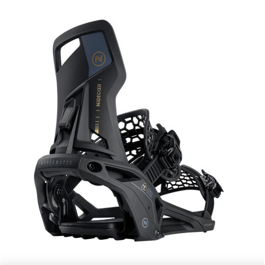 Крепления для сноуборда NIDECKER SUPERMATIC 2025 BLACK