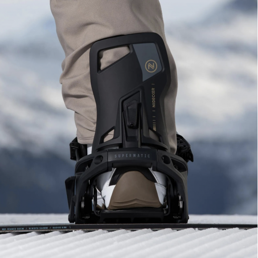Крепления для сноуборда NIDECKER SUPERMATIC 2025 BLACK
