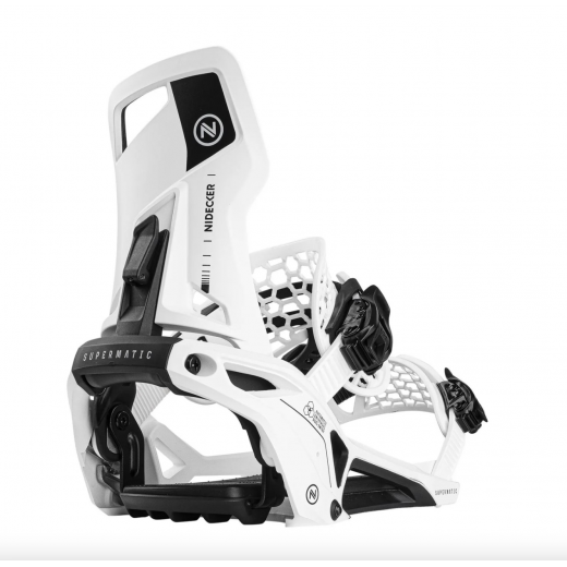 Крепления для сноуборда NIDECKER SUPERMATIC 2025 WHITE Крепления для сноуборда NIDECKER SUPERMATIC 2025 WHITE