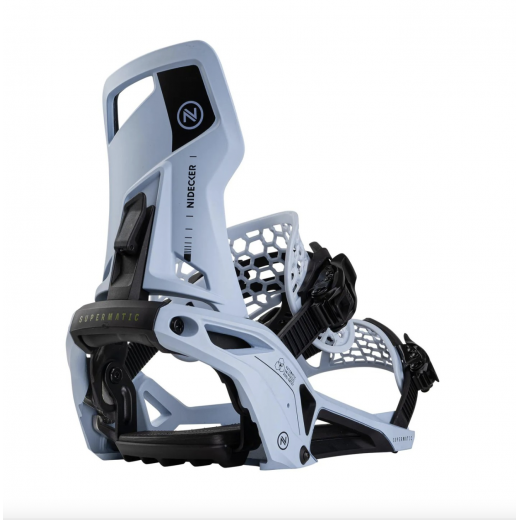 Крепления для сноуборда NIDECKER SUPERMATIC 2025 CANNONBLUE Крепления для сноуборда NIDECKER SUPERMATIC 2025 CANNONBLUE