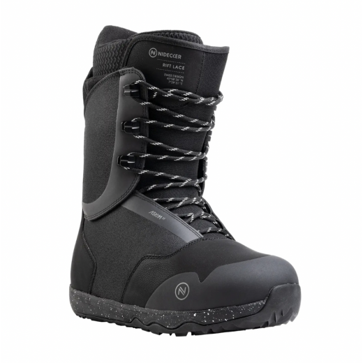 Ботинки для сноуборда NIDECKER RIFT LACE 2025 BLACK Ботинки для сноуборда NIDECKER RIFT LACE 2025 BLACK