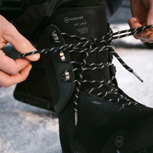 Ботинки для сноуборда NIDECKER RIFT LACE 2025 BLACK Ботинки для сноуборда NIDECKER RIFT LACE 2025 BLACK