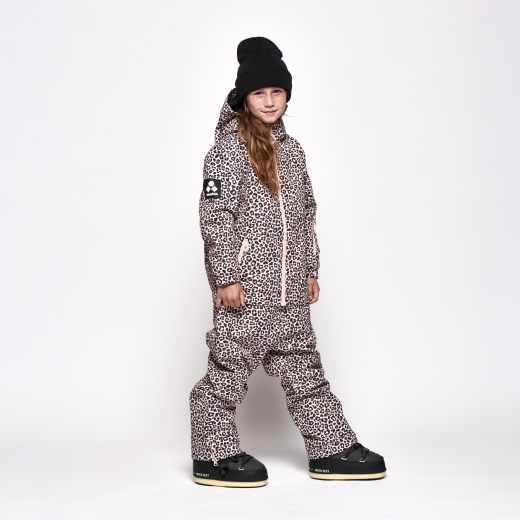 Детский комбинезон ONESKEE 2-в-1 2024 Pink Leopard Детский комбинезон ONESKEE 2-в-1 2024 Pink Leopard