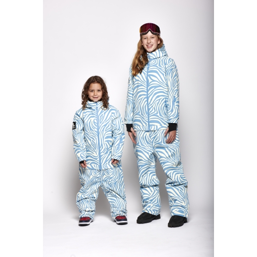 Детский комбинезон ONESKEE 2-в-1 2024 Blue Zebra Детский комбинезон ONESKEE 2-в-1 2024 Blue Zebra