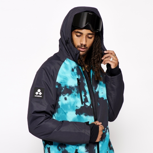 Комбинезон ONESKEE Original Pro X Turquoise Tie Dye 2024 Комбинезон ONESKEE Original Pro X Turquoise Tie Dye 2024