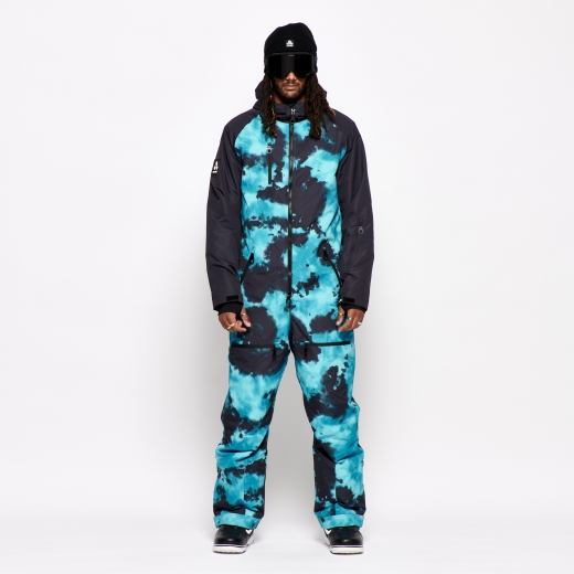 Комбинезон ONESKEE Original Pro X Turquoise Tie Dye 2024 Комбинезон ONESKEE Original Pro X Turquoise Tie Dye 2024