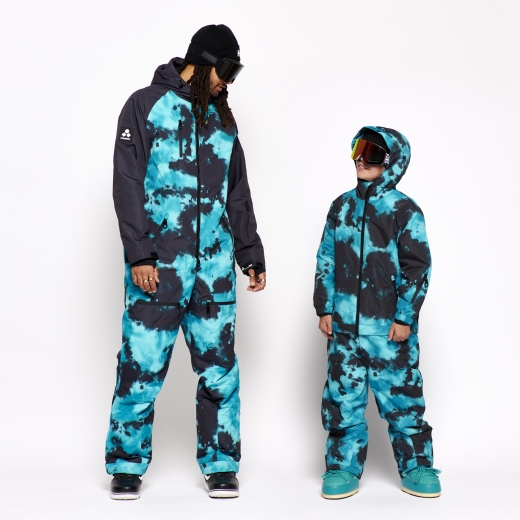 Комбинезон ONESKEE Original Pro X Turquoise Tie Dye 2024 Комбинезон ONESKEE Original Pro X Turquoise Tie Dye 2024