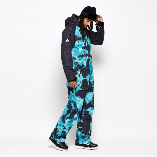 Комбинезон ONESKEE Original Pro X Turquoise Tie Dye 2024 Комбинезон ONESKEE Original Pro X Turquoise Tie Dye 2024