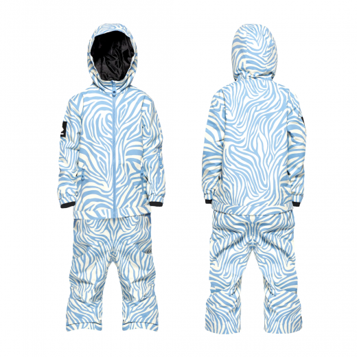 Детский комбинезон ONESKEE 2-в-1 2024 Blue Zebra Детский комбинезон ONESKEE 2-в-1 2024 Blue Zebra