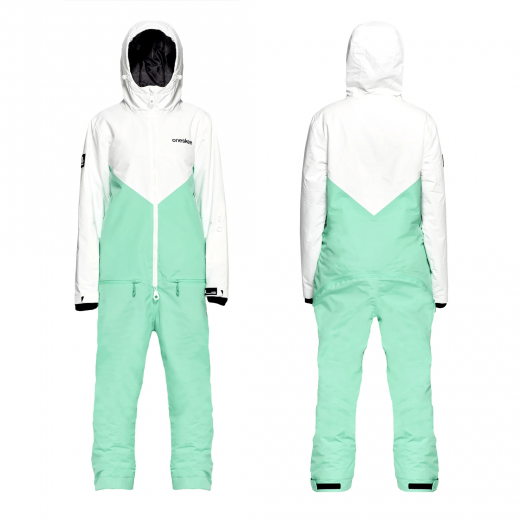 Женский комбинезон ONESKEE Mark VII 2024 White/green Женский комбинезон ONESKEE Mark VII 2024 White/green