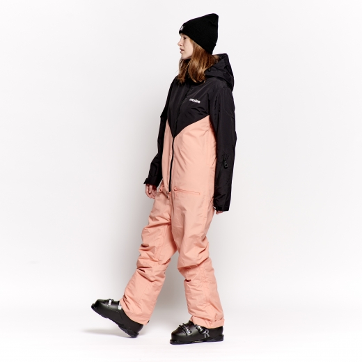 Женский комбинезон ONESKEE Mark VII 2024 Black/Coral Женский комбинезон ONESKEE Mark VII 2024 Black/Coral