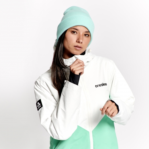 Женский комбинезон ONESKEE Mark VII 2024 White/green Женский комбинезон ONESKEE Mark VII 2024 White/green