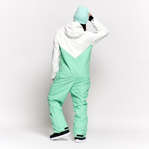 Женский комбинезон ONESKEE Mark VII 2024 White/green Женский комбинезон ONESKEE Mark VII 2024 White/green