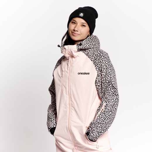 Женский комбинезон ONESKEE Original Pro X 2024 Pink Leopard Женский комбинезон ONESKEE Original Pro X 2024 Pink Leopard