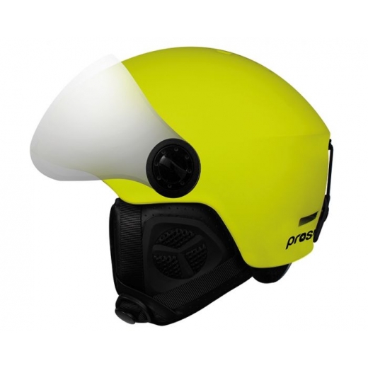 Детский шлем PROSURF UNICOLOR VISOR 2021 MAT YELLOW