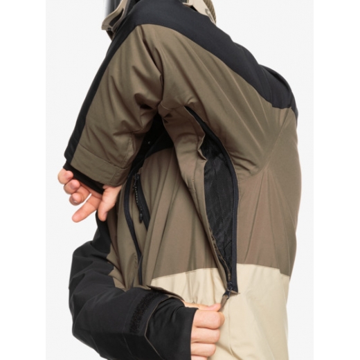 Куртка QUIKSILVER SYCAMORE 2025 BROWN Куртка QUIKSILVER SYCAMORE 2025 BROWN