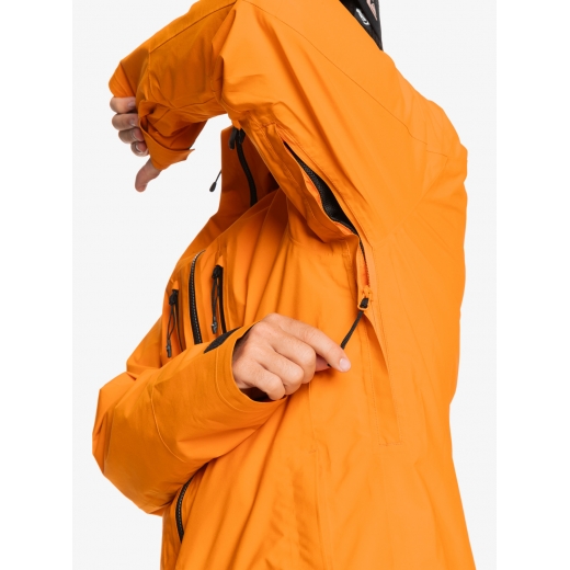 Куртка QUIKSILVER PRO PATH GORETEX 2L 2025 ORANGE Куртка QUIKSILVER PRO PATH GORETEX 2L 2025 ORANGE