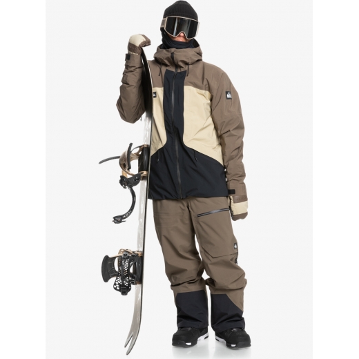 Куртка QUIKSILVER FOREVER STRETCH GORE-TEX 2025 BROWN Куртка QUIKSILVER FOREVER STRETCH GORE-TEX 2025 BROWN