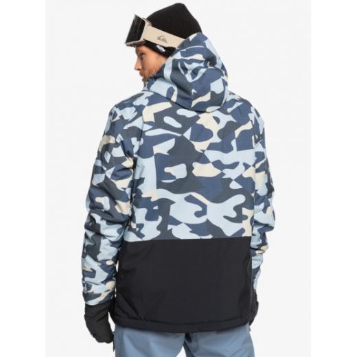 Куртка QUIKSILVER MISSION PRINTED BLOCK 2025 GRAY Куртка QUIKSILVER MISSION PRINTED BLOCK 2025 GRAY