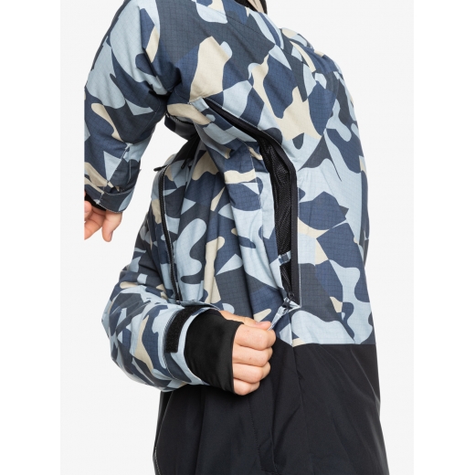 Куртка QUIKSILVER MISSION PRINTED BLOCK 2025 GRAY Куртка QUIKSILVER MISSION PRINTED BLOCK 2025 GRAY