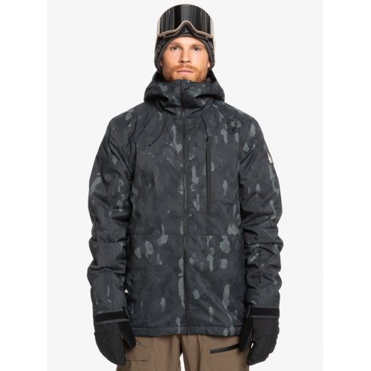Куртка QUIKSILVER MISSION PRINTED JACKET 2025 GRAY Куртка QUIKSILVER MISSION PRINTED JACKET 2025 GRAY