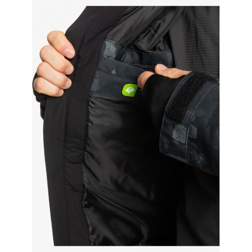 Куртка QUIKSILVER MISSION PRINTED JACKET 2025 GRAY Куртка QUIKSILVER MISSION PRINTED JACKET 2025 GRAY