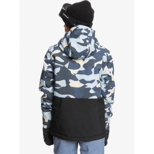 Детская куртка QUIKSILVER MISSION PRINTED BLOCK YOUTH 2025 GRAY Детская куртка QUIKSILVER MISSION PRINTED BLOCK YOUTH 2025 GRAY