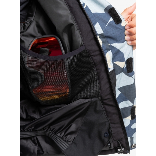 Детская куртка QUIKSILVER MISSION PRINTED BLOCK YOUTH 2025 GRAY Детская куртка QUIKSILVER MISSION PRINTED BLOCK YOUTH 2025 GRAY