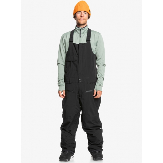 Мужские сноубордические штаны QUIKSILVER UTILITY BIB 2025 BLACK Мужские сноубордические штаны QUIKSILVER UTILITY BIB 2025 BLACK