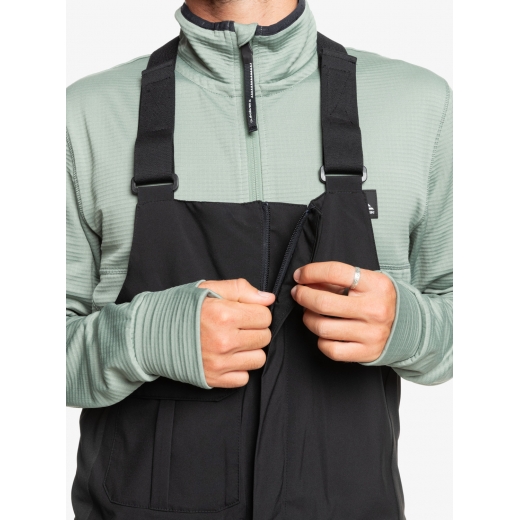 Мужские сноубордические штаны QUIKSILVER UTILITY BIB 2025 BLACK Мужские сноубордические штаны QUIKSILVER UTILITY BIB 2025 BLACK