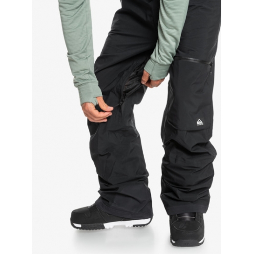 Мужские сноубордические штаны QUIKSILVER ALTOSTRATUS STRET GORE-TEX 2025 BLACK Мужские сноубордические штаны QUIKSILVER ALTOSTRATUS STRET GORE-TEX 2025 BLACK