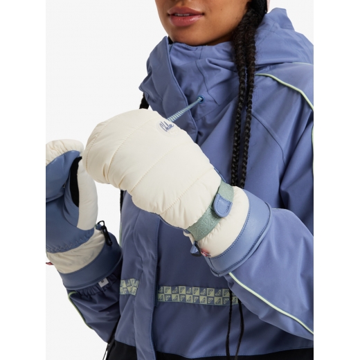 Женские варежки ROXY CHLOE KIM MITTENS 2025 BEIGE Женские варежки ROXY CHLOE KIM MITTENS 2025 BEIGE