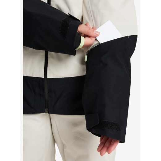 Женская куртка ROXY GORE-TEX LUNALITE 3L 2025 WHITE Женская куртка ROXY GORE-TEX LUNALITE 3L 2025 WHITE
