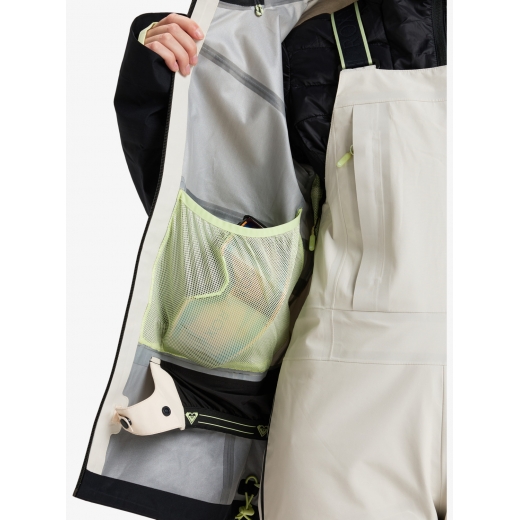 Женская куртка ROXY GORE-TEX LUNALITE 3L 2025 WHITE Женская куртка ROXY GORE-TEX LUNALITE 3L 2025 WHITE