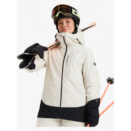 Женская куртка ROXY GORE-TEX LUNALITE 3L 2025 WHITE Женская куртка ROXY GORE-TEX LUNALITE 3L 2025 WHITE