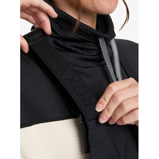 Женский полукомбинезон ROXY GORE-TEX STRETCH PRISM BIB 2025 BLACK Женский полукомбинезон ROXY GORE-TEX STRETCH PRISM BIB 2025 BLACK