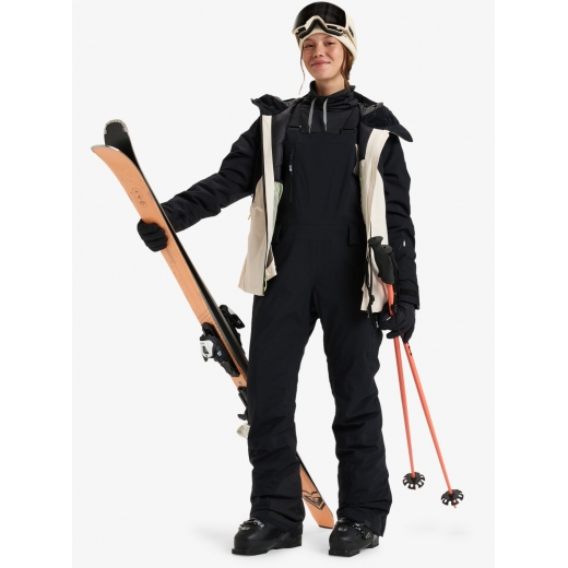 Женский полукомбинезон ROXY GORE-TEX STRETCH PRISM BIB 2025 BLACK Женский полукомбинезон ROXY GORE-TEX STRETCH PRISM BIB 2025 BLACK