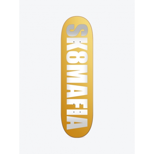 Дека SK8MAFIA OG Logo Gold Foil 8.5″ 2024 Дека SK8MAFIA OG Logo Gold Foil 8.5″ 2024