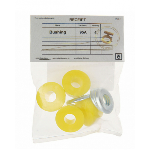 Бушинги ЮНИОН BUSHINGS 95A YELLOW Бушинги ЮНИОН BUSHINGS 95A YELLOW