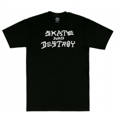 Футболка THRASHER SKATE&DESTROY 2024 BLACK Футболка THRASHER SKATE&DESTROY 2024 BLACK