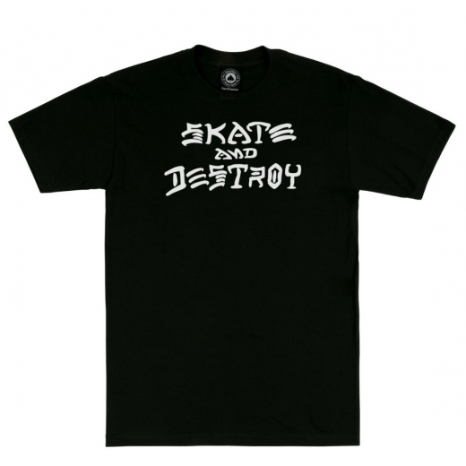 Футболка THRASHER SKATE&DESTROY 2024 BLACK Футболка THRASHER SKATE&DESTROY 2024 BLACK