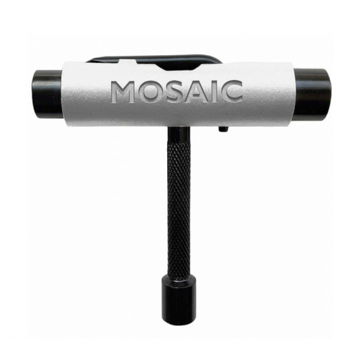 Ключ для скейтборда MOSAIC T TOOL 6 IN 1 WHITE Ключ для скейтборда MOSAIC T TOOL 6 IN 1 WHITE