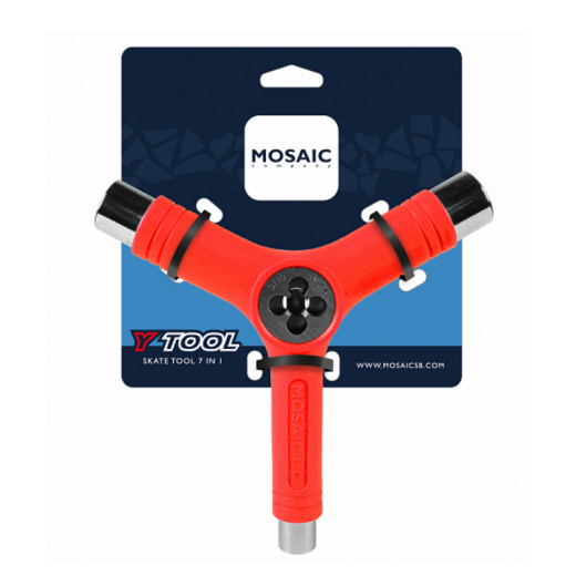 Ключ для скейтборда MOSAIC Y TOOL RED Ключ для скейтборда MOSAIC Y TOOL RED
