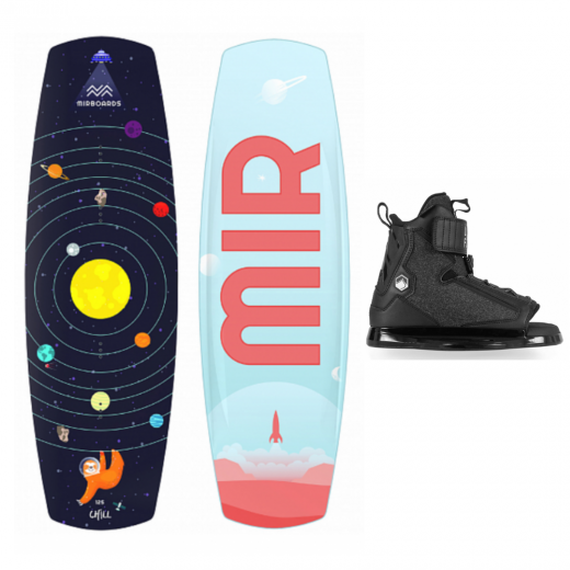 Детский вейкборд комплект MIR BOARDS MIR CHILL + LIQUID FORCE RANT 2023 Детский вейкборд комплект MIR BOARDS MIR CHILL + LIQUID FORCE RANT 2023