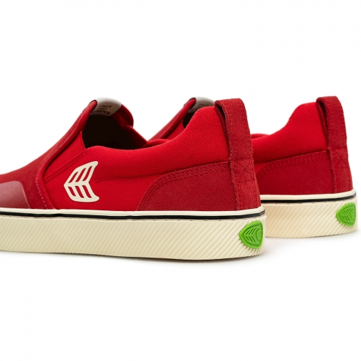 Кеды CARIUMA SLIP ON SKATE PRO 2023 SAMBA RED Кеды CARIUMA SLIP ON SKATE PRO 2023 SAMBA RED