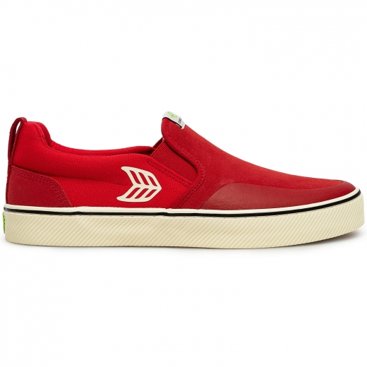 Кеды CARIUMA SLIP ON SKATE PRO 2023 SAMBA RED Кеды CARIUMA SLIP ON SKATE PRO 2023 SAMBA RED