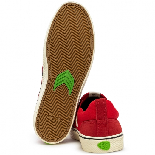 Кеды CARIUMA SLIP ON SKATE PRO 2023 SAMBA RED Кеды CARIUMA SLIP ON SKATE PRO 2023 SAMBA RED