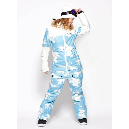 Женский комбинезон ONESKEE ACCLIMATE SUIT 2023 WHITE/BLUE