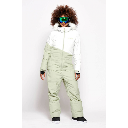 Женский комбинезон ONESKEE ACCLIMATE SUIT 2023 GREEN/WHITE Женский комбинезон ONESKEE ACCLIMATE SUIT 2023 GREEN/WHITE