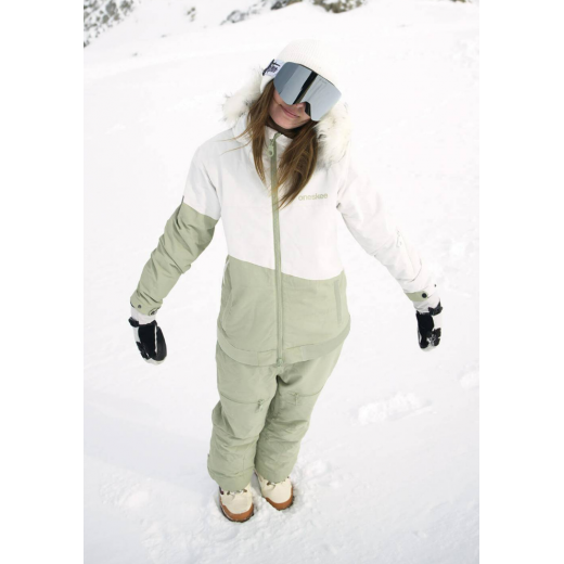 Женский комбинезон ONESKEE ACCLIMATE SUIT 2023 GREEN/WHITE Женский комбинезон ONESKEE ACCLIMATE SUIT 2023 GREEN/WHITE
